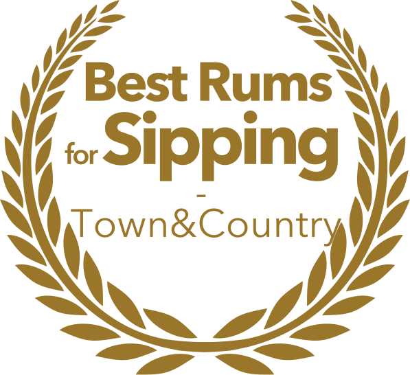 Accolade for The Real McCoy Rum "Best Rums for Sipping" from Town & Country Magazine