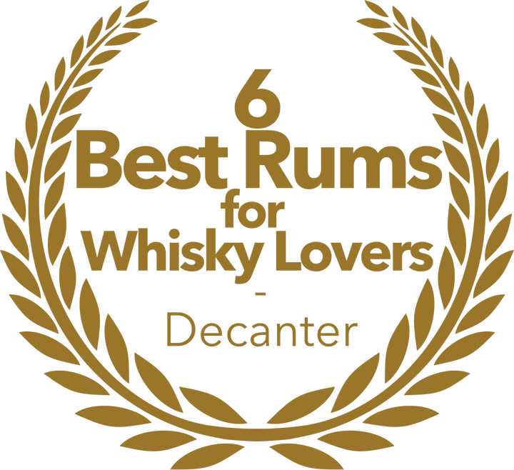 Award for The Real McCoy Rum "Best Rums for Whiskey Lovers" from Decanter