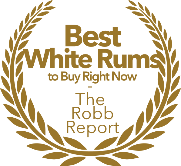 Accolade for The Real McCoy Rum "Best White Rums to Buy Right Now" from The Robb Report