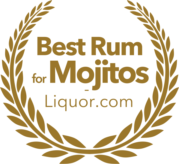 Accolade for The Real McCoy Rum "Best Rum for Mojitos" from Liquor.com