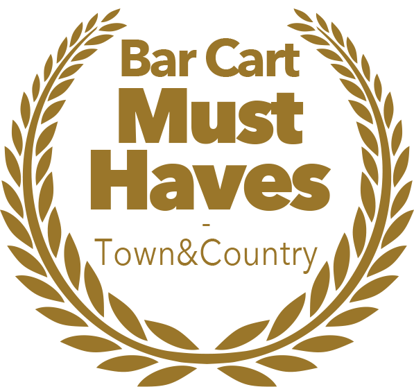 Accolade for The Real McCoy Rum "Bar Cart Must Haves" from Town & Country Magazine