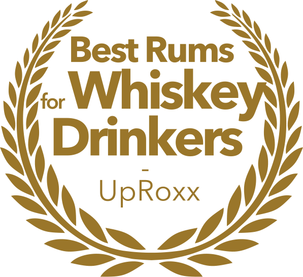 Award for Real McCoy Rum "Best Rums for Whiskey Drinkers" from UpRoxx