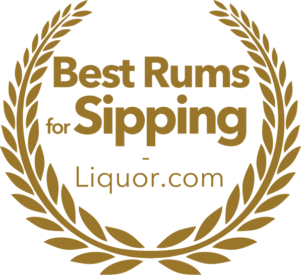 Award for Real McCoy Rum "Best Rums for Sipping" from Liquor.com